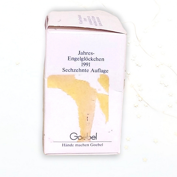 GOEBEL-HUMMEL 1991 Collectors Angel Bell Ornament with Original Box - Picture 8 of 9